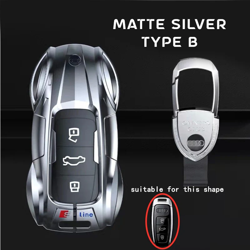 AUDI Futuristic Alloy Key case - Image 5