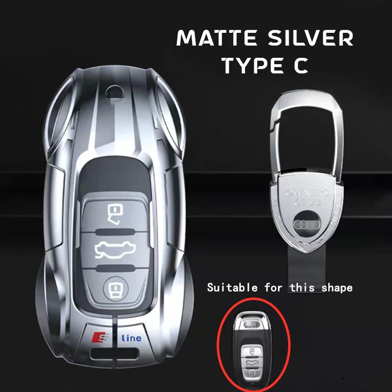 AUDI Futuristic Alloy Key case - Image 7