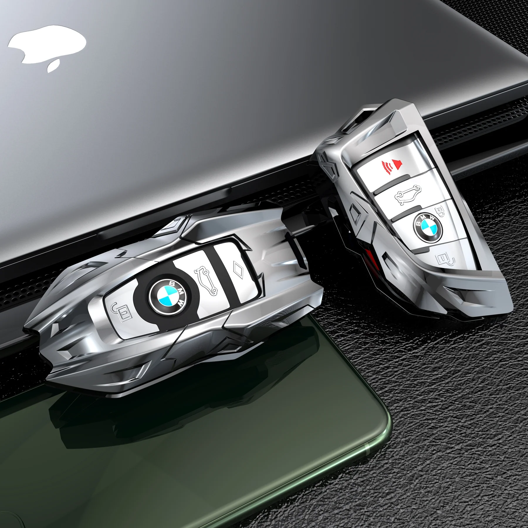 BMW Key Fob Case in Metal Alloy - Image 9