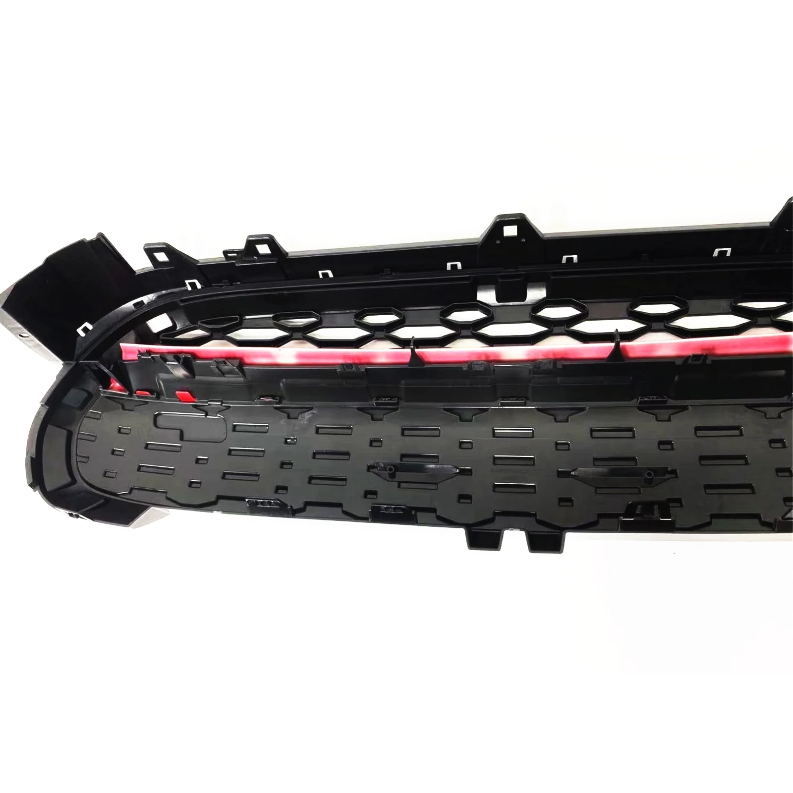 Gloss Black GP3 Front Bumper Grill Kit for Gen 3 MINI - Image 3