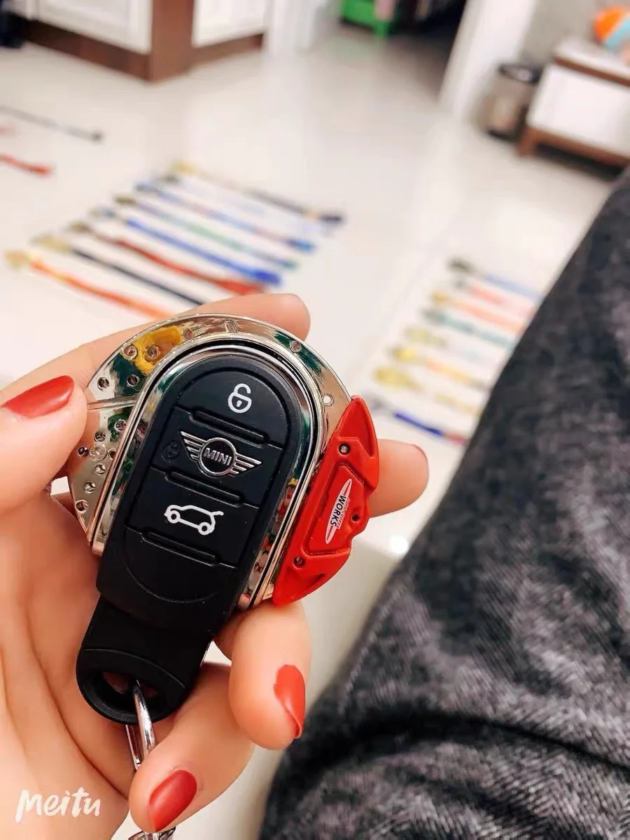 🏎️ JCW Brake Caliper Design Key Fob Case in Alloy Metal - Image 16