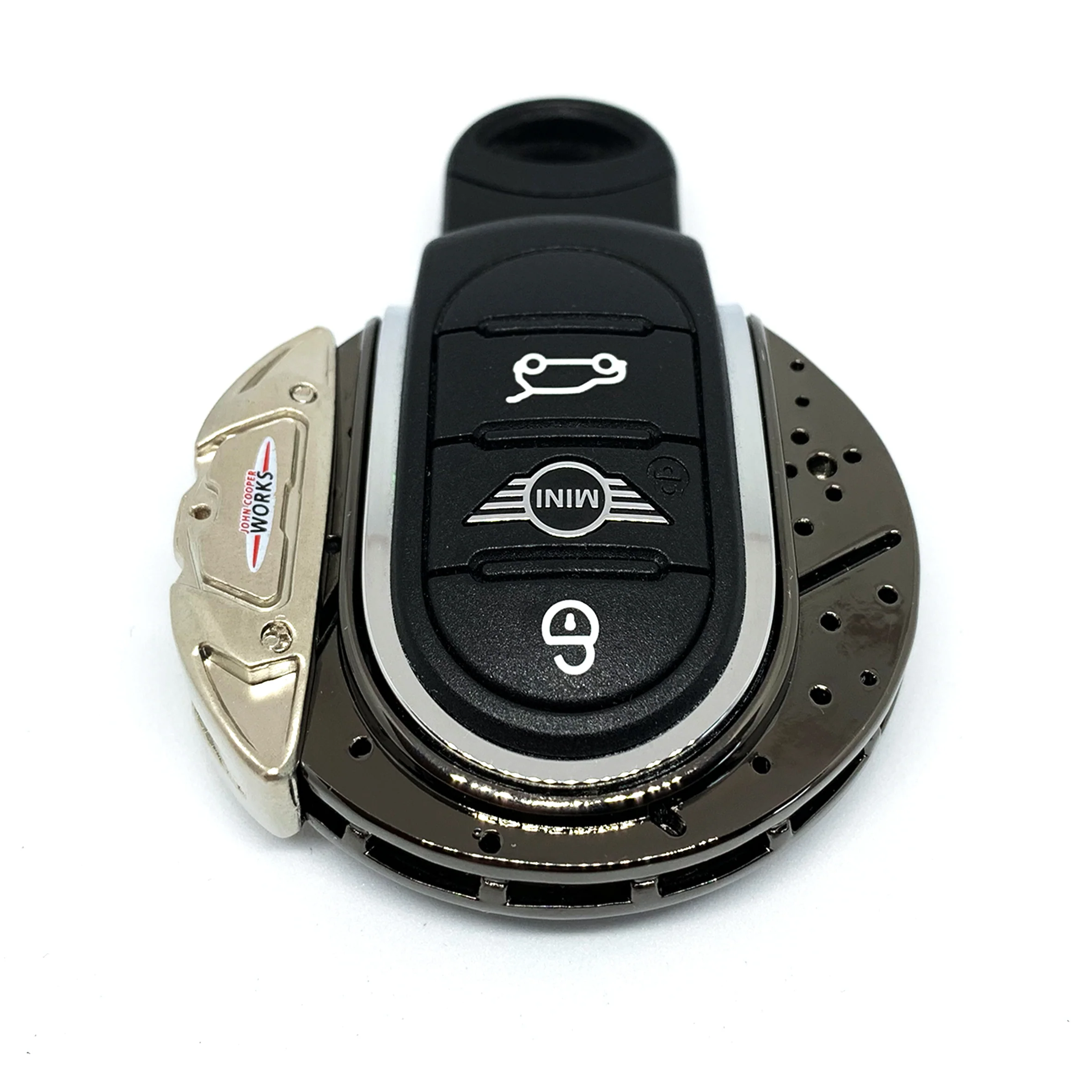 🏎️ JCW Brake Caliper Design Key Fob Case in Alloy Metal - Image 3