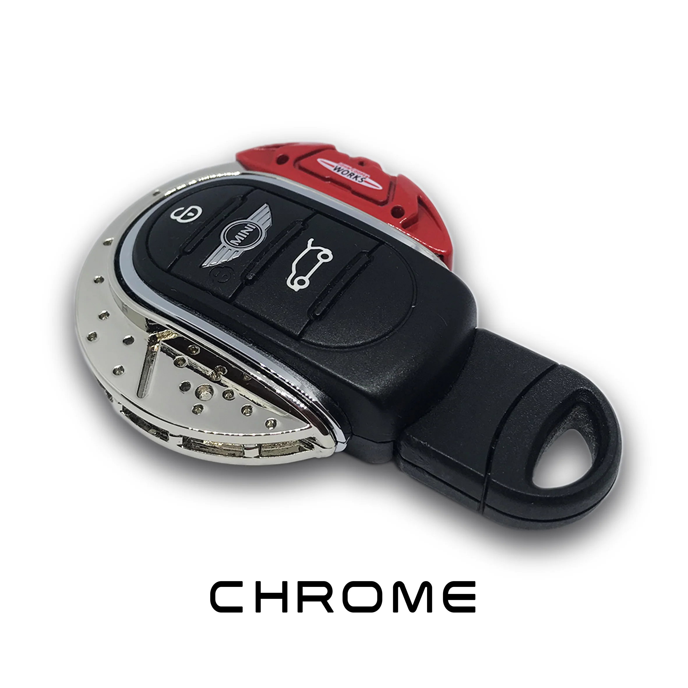 🏎️ JCW Brake Caliper Design Key Fob Case in Alloy Metal - Image 6