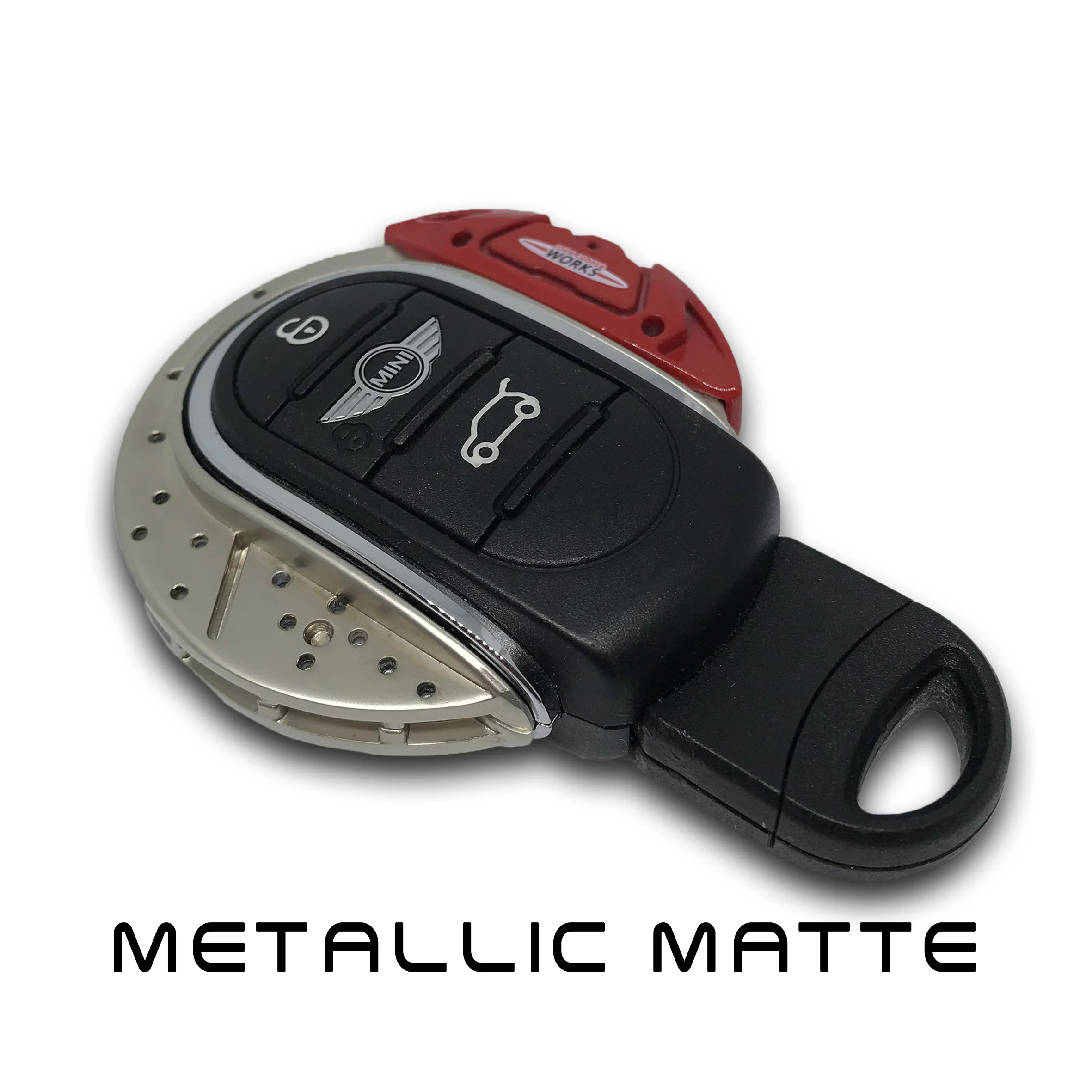 🏎️ JCW Brake Caliper Design Key Fob Case in Alloy Metal - Image 7