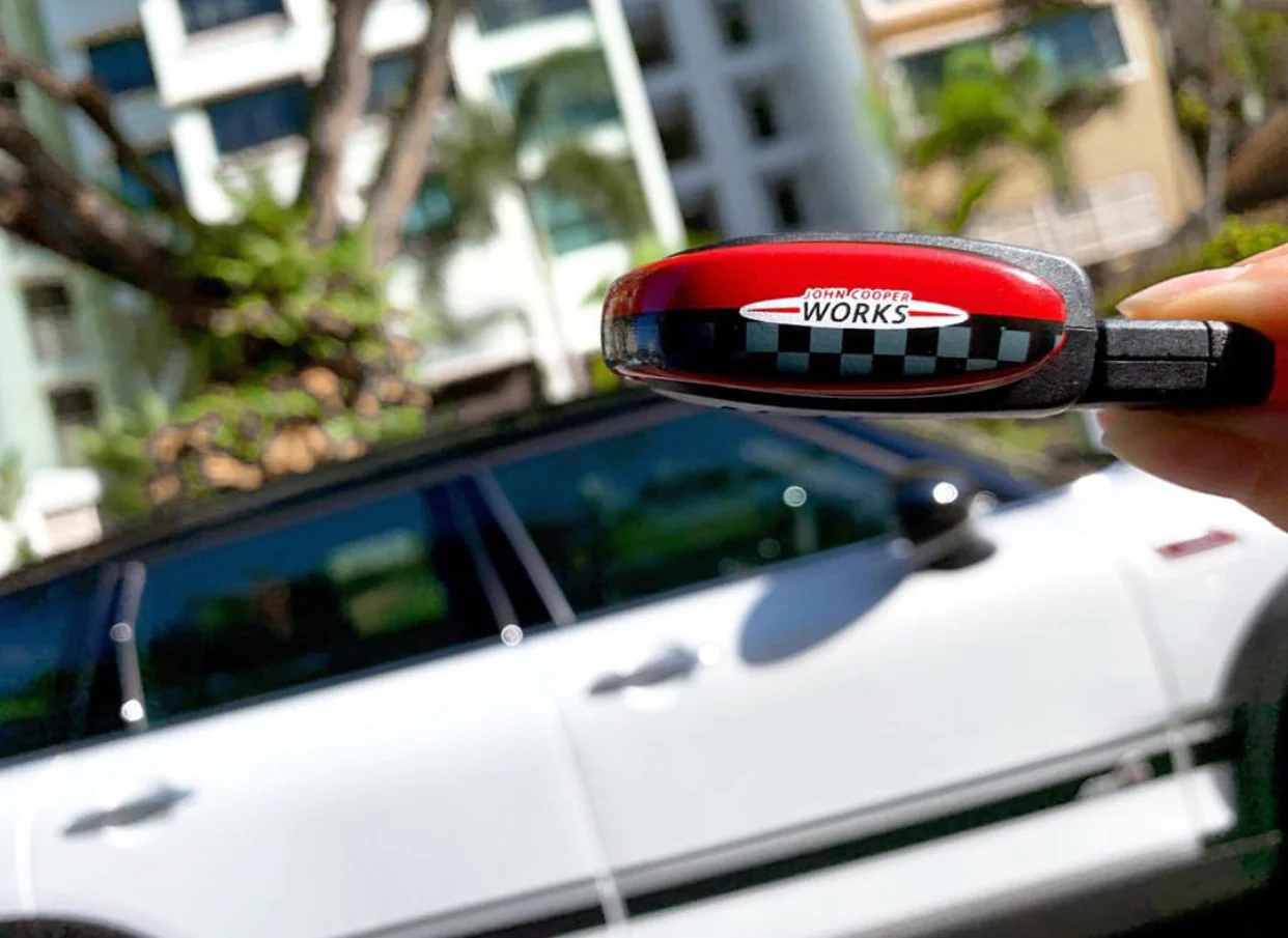 🏁 John Cooper Works Design Key Fob Case in Alloy Metal - Image 11