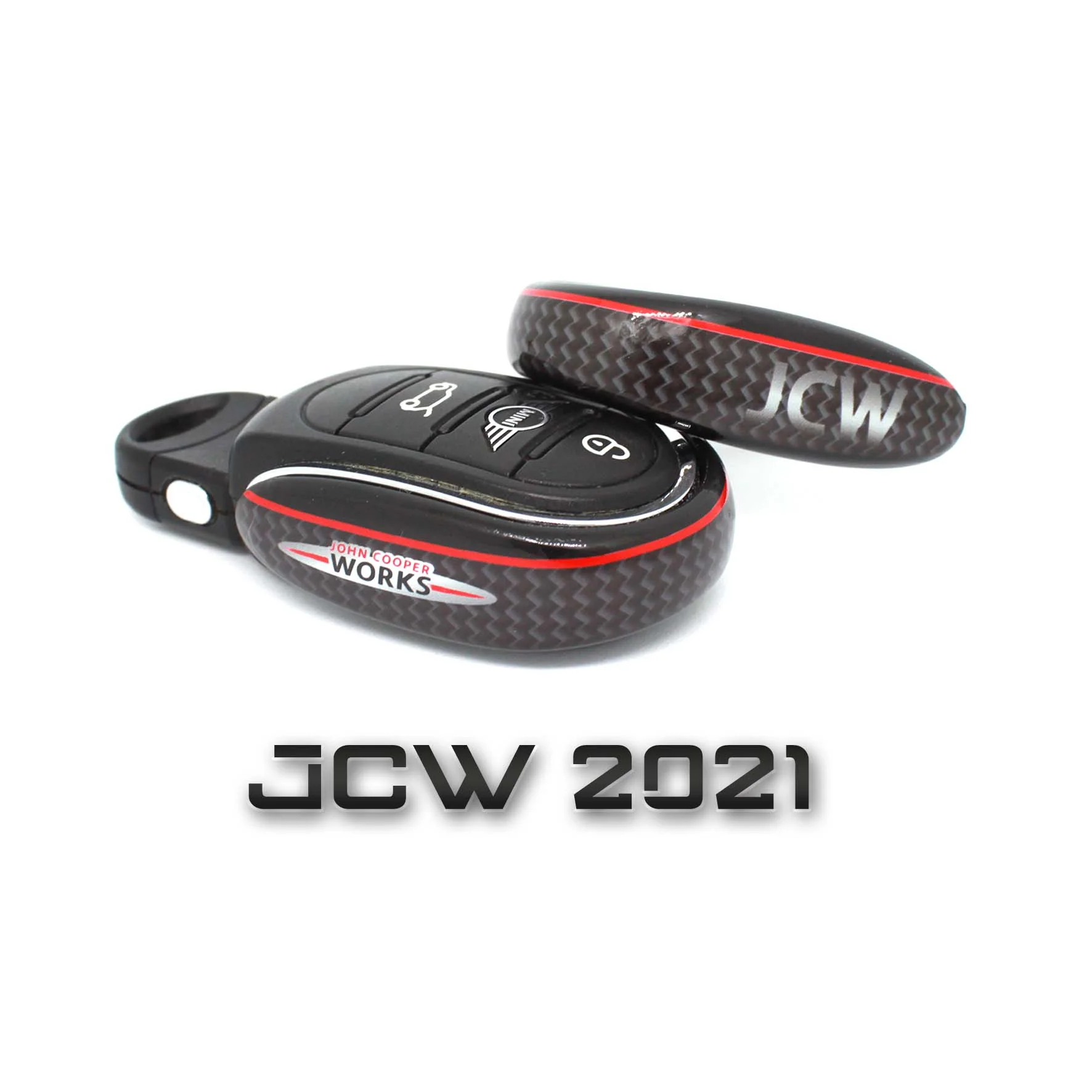 🏁 John Cooper Works Design Key Fob Case in Alloy Metal - Image 4