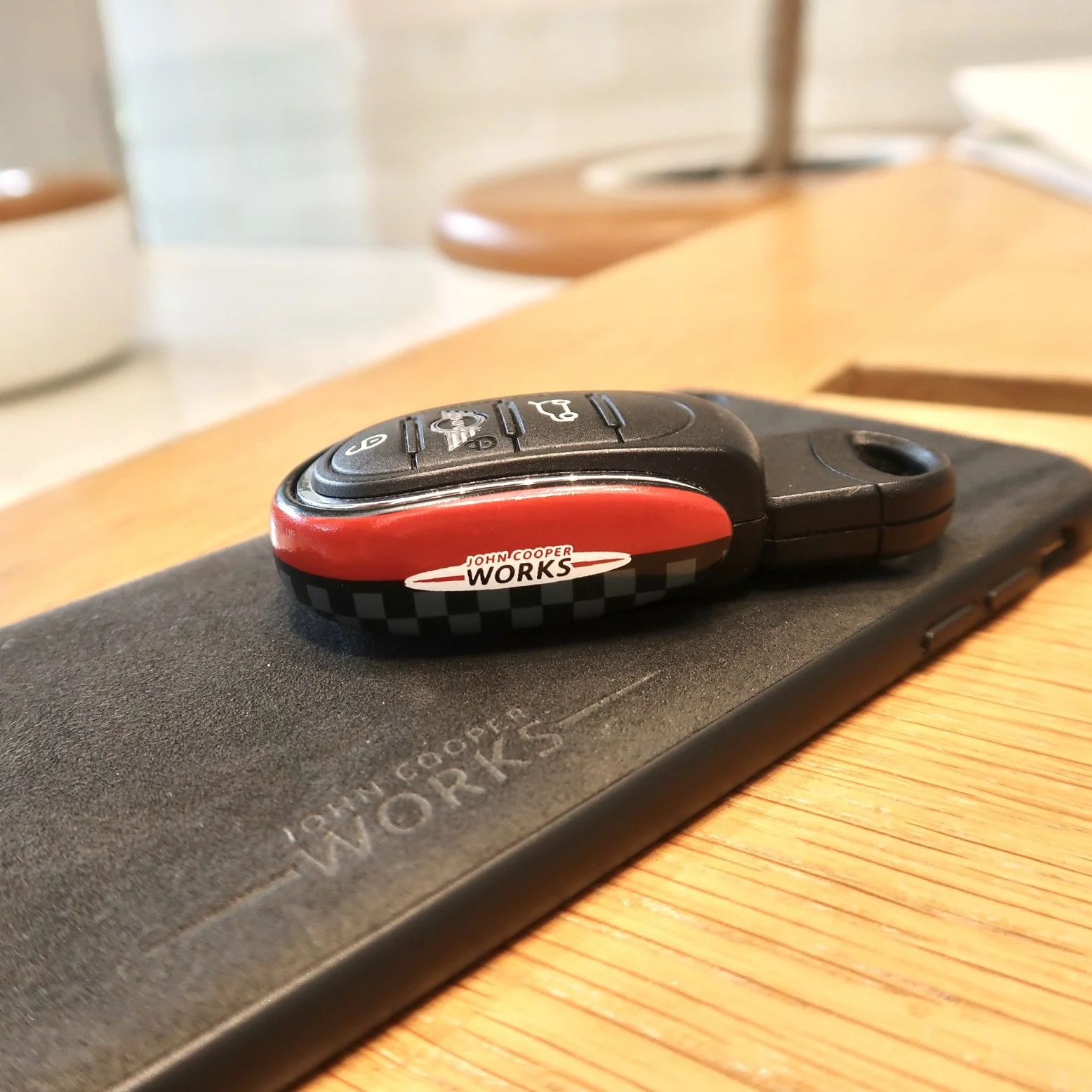 🏁 John Cooper Works Design Key Fob Case in Alloy Metal - Image 8