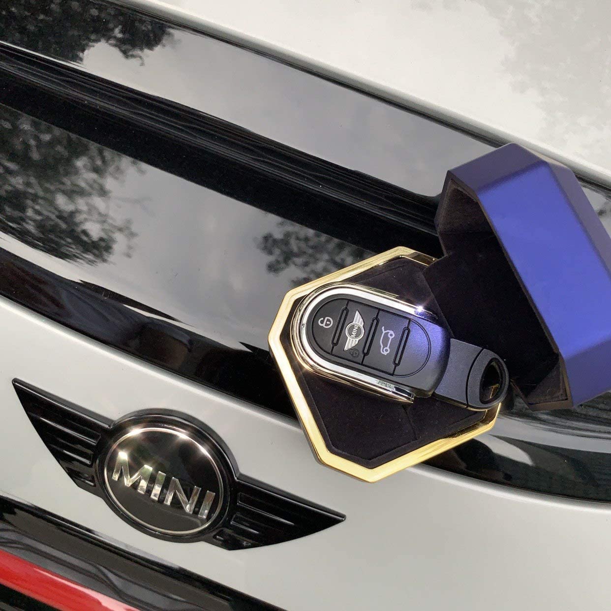 ✨ Plain Alloy Metal Key Fob Case - Image 4