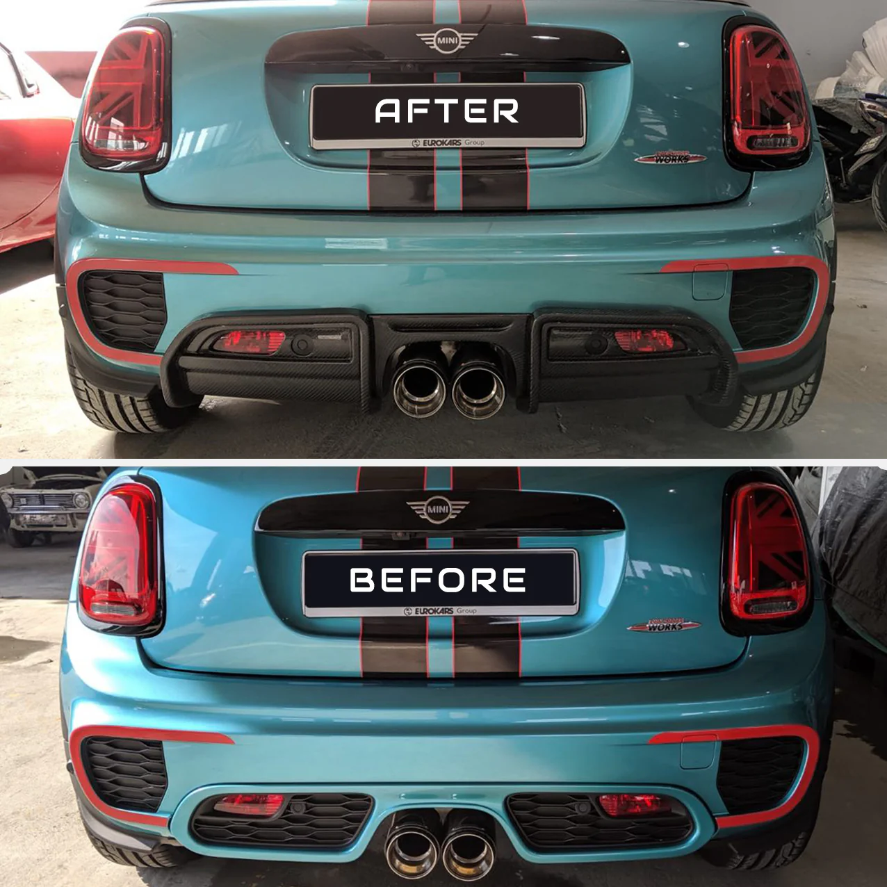 MINI JCW Pro Front & Rear Splitters - Image 4