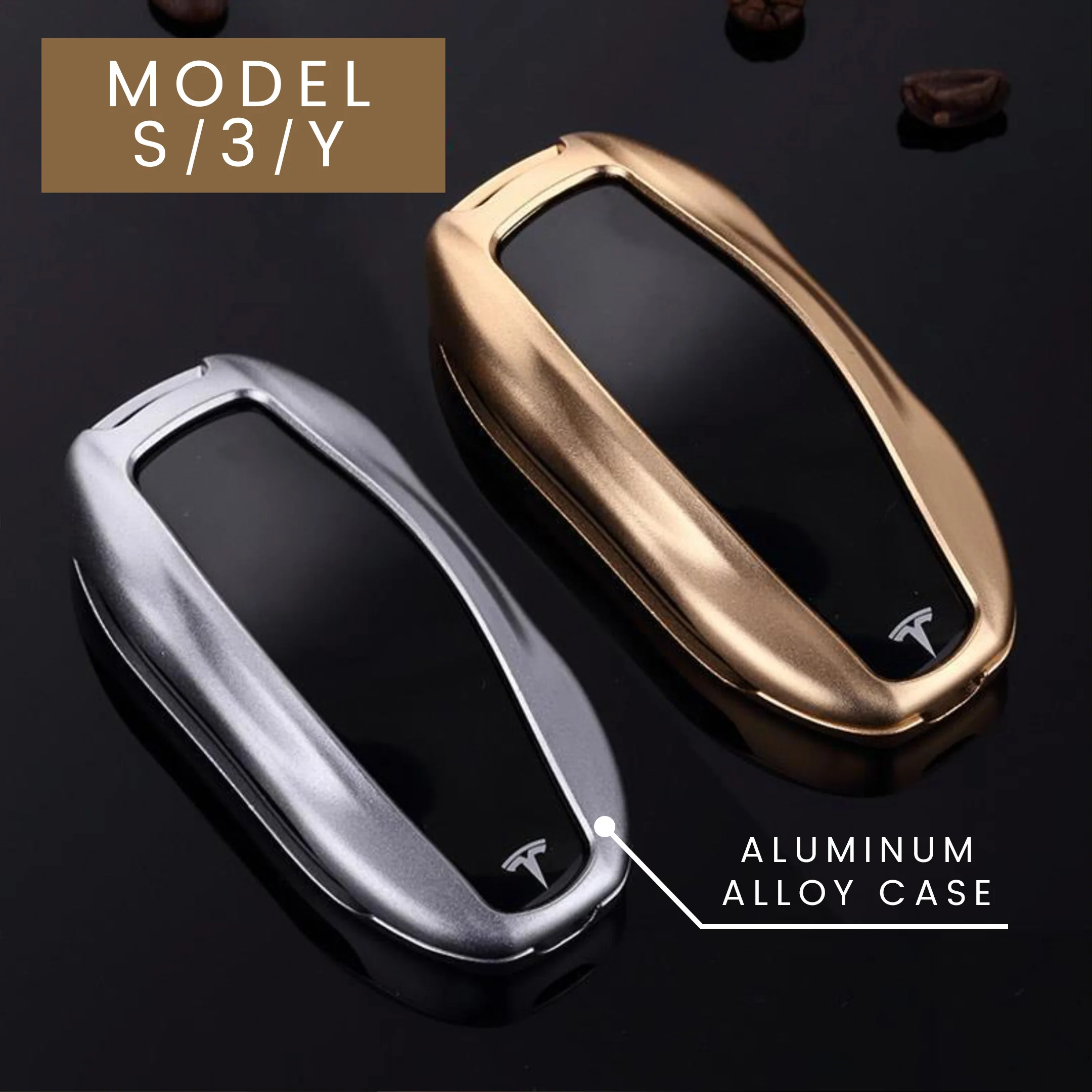 Tesla Alloy Key Fob Case - Image 5