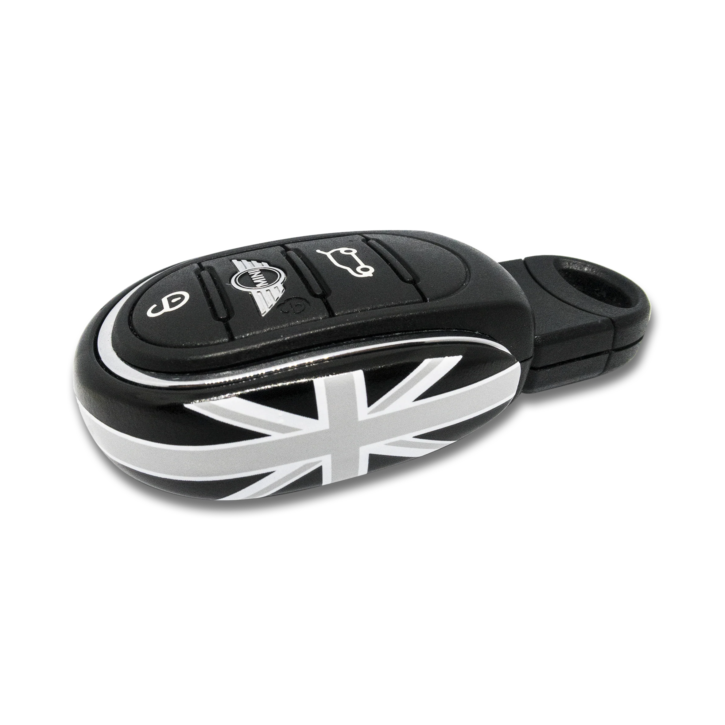 🇬🇧 Union Jack Alloy Metal Key Fob Case - Image 3