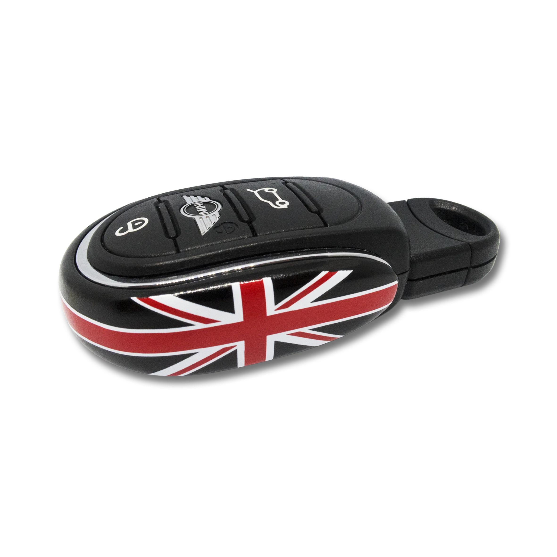 🇬🇧 Union Jack Alloy Metal Key Fob Case - Image 5