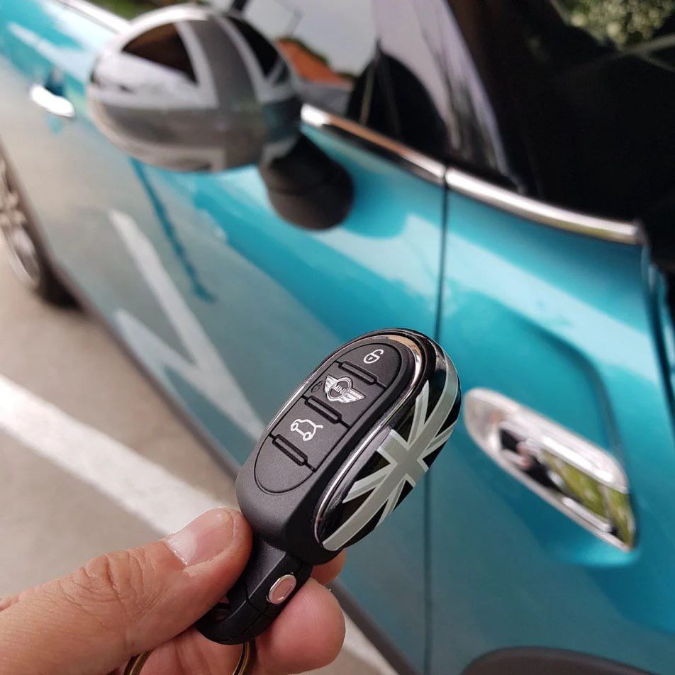 🇬🇧 Union Jack Alloy Metal Key Fob Case - Image 7